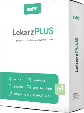 Lekarz PLUS - pudełko produktu InsERT